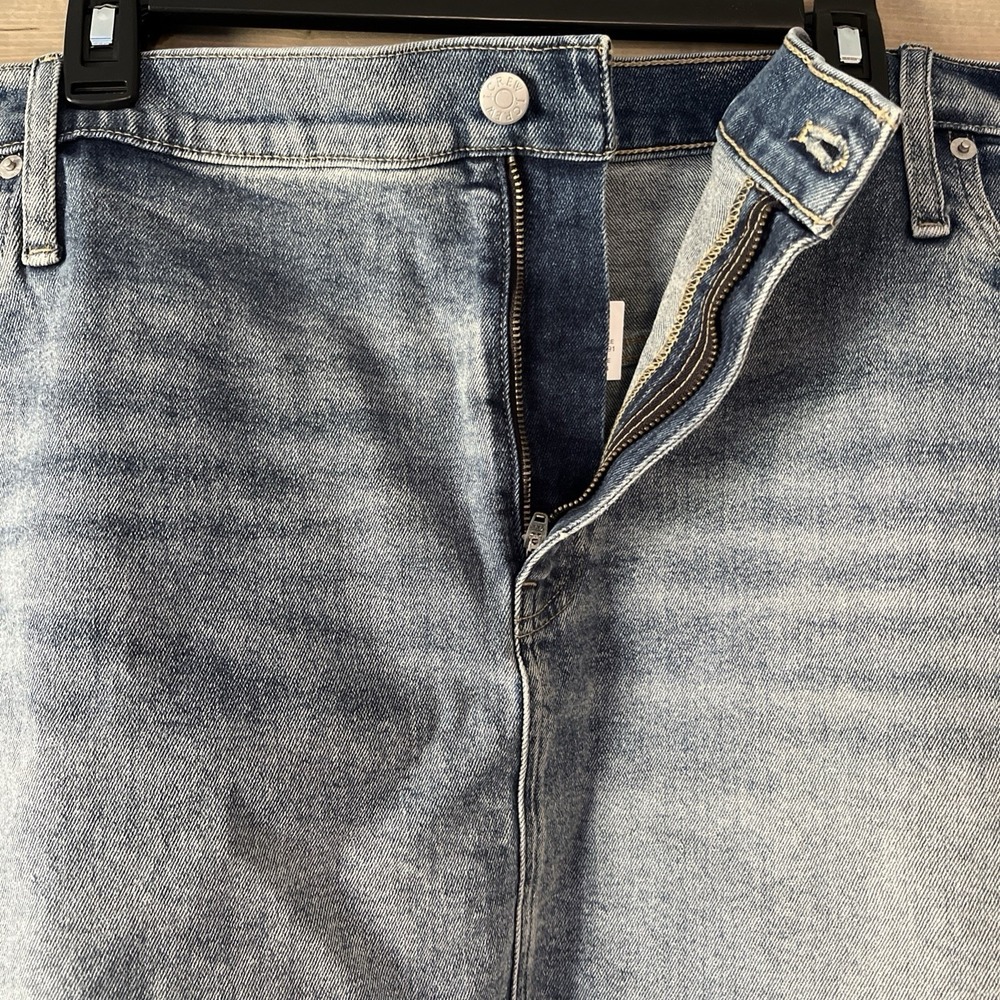 J Crew Denim Miniskirt Plus Size 24 NWT Stretch‎ Style #BZ89 - Picture 4 of 8